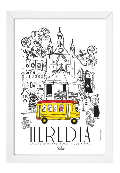 Heredia Art Print