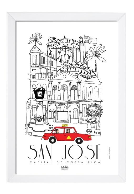 San José Art Print
