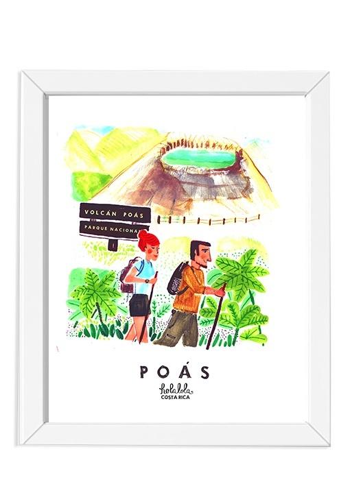 Poás Art Print