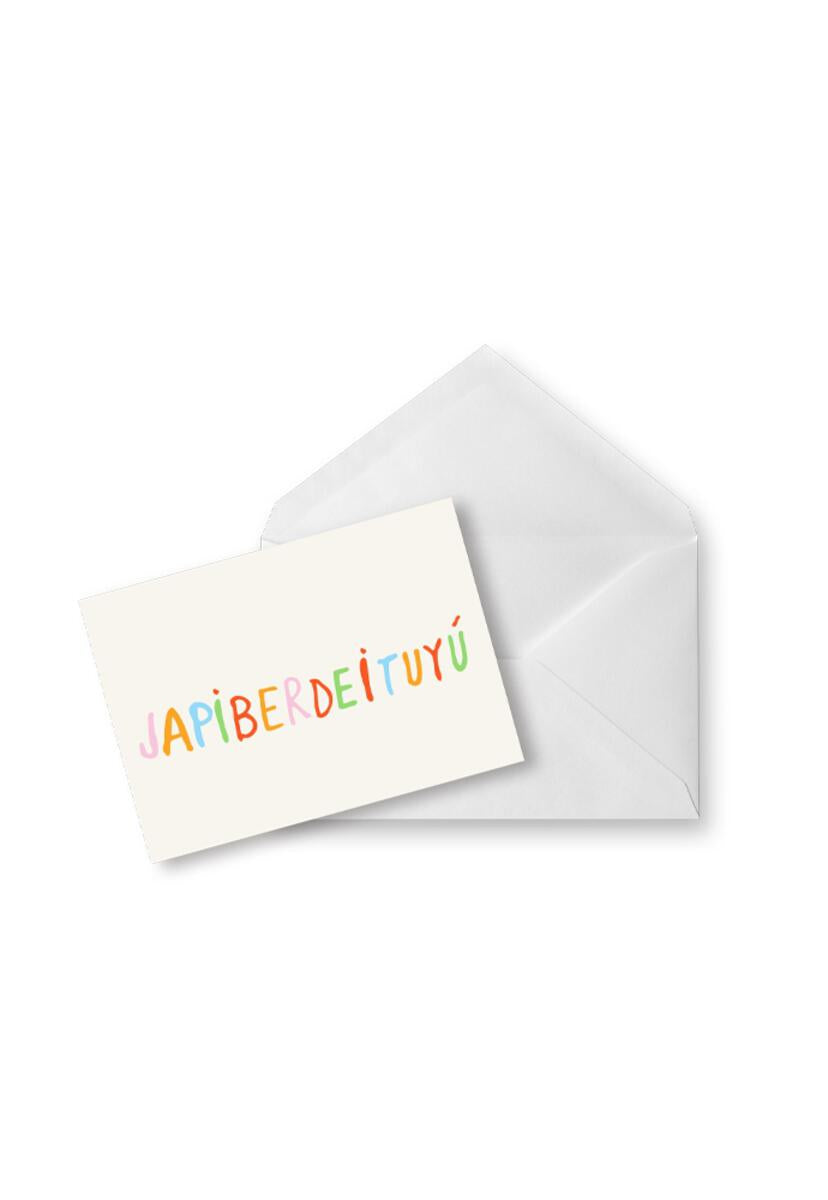 Tarjeta Japiberdei