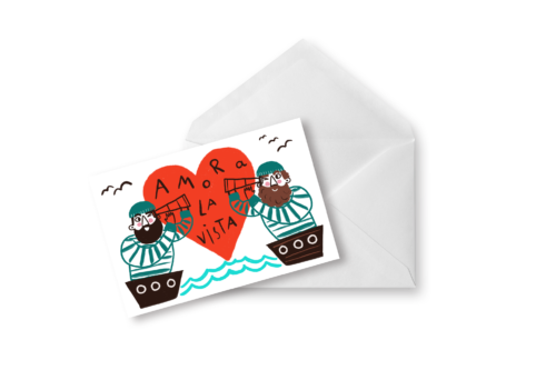 Tarjeta Amor a la vista