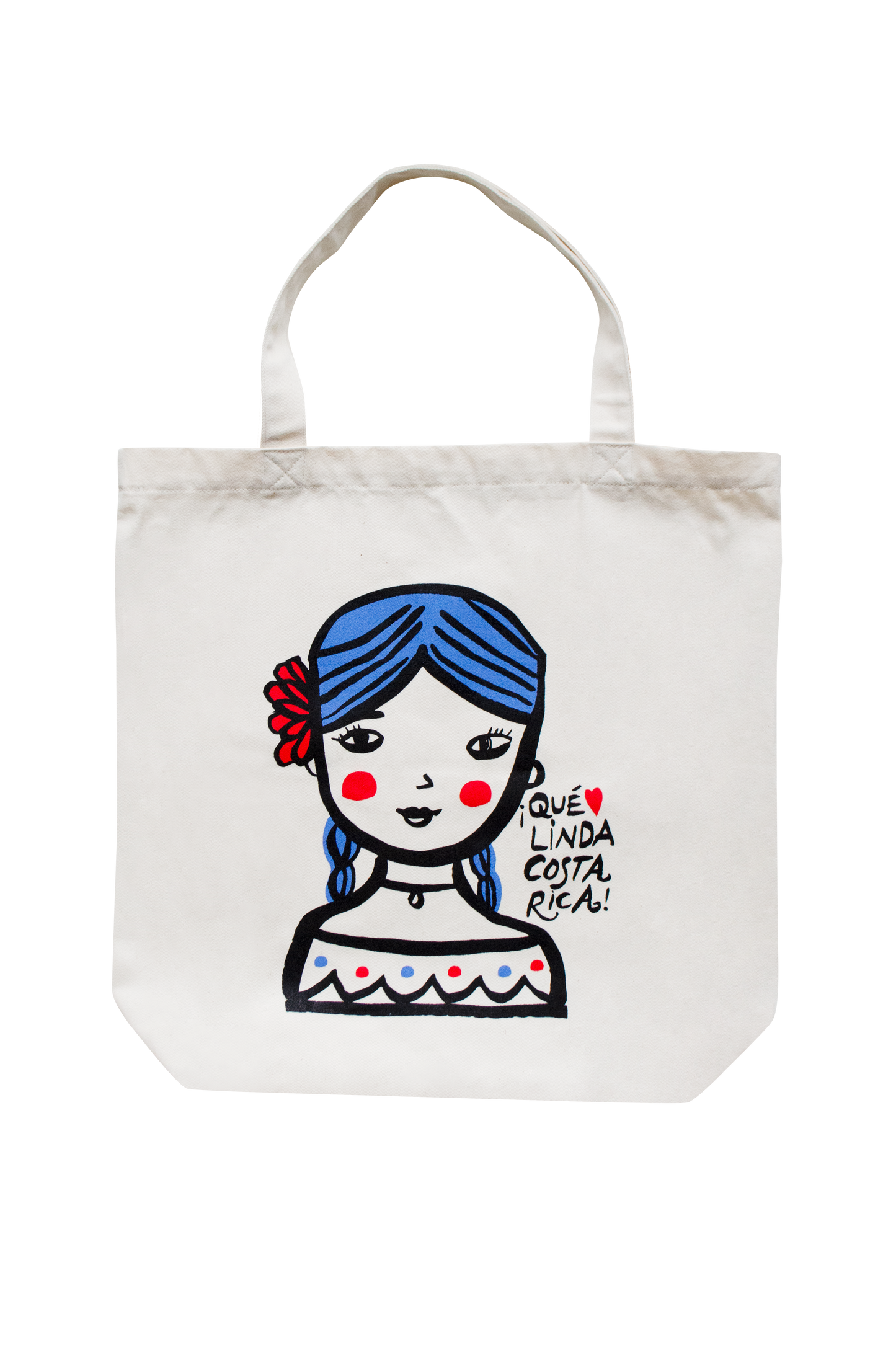 Qué linda Costa Rica Tote Bag