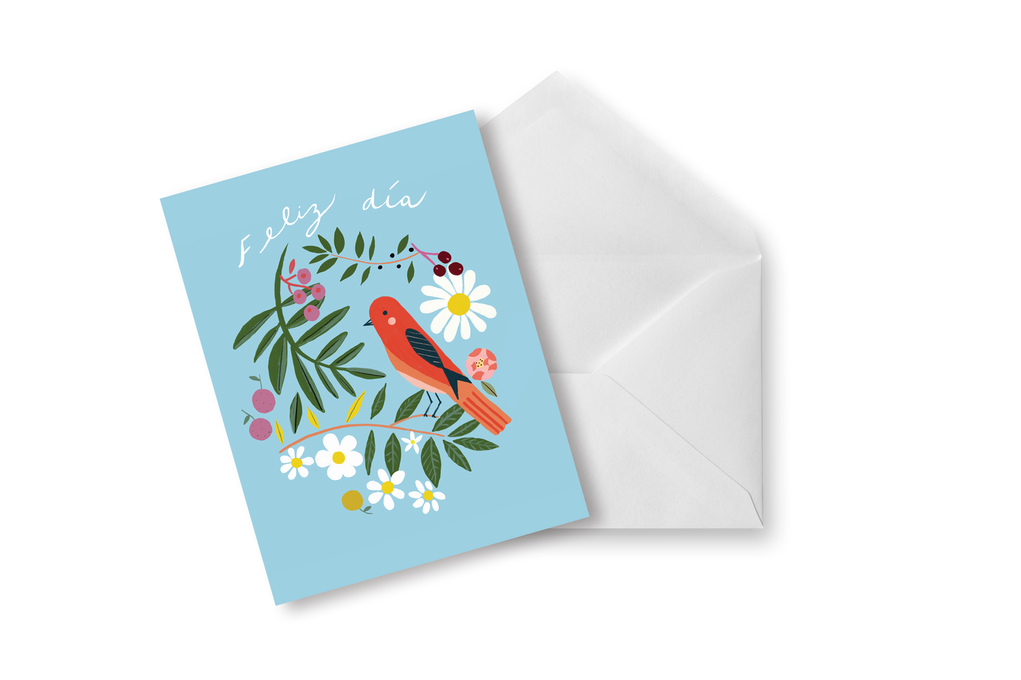 Tarjeta Feliz día pajarito