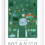 Jardín Botánico Art Print