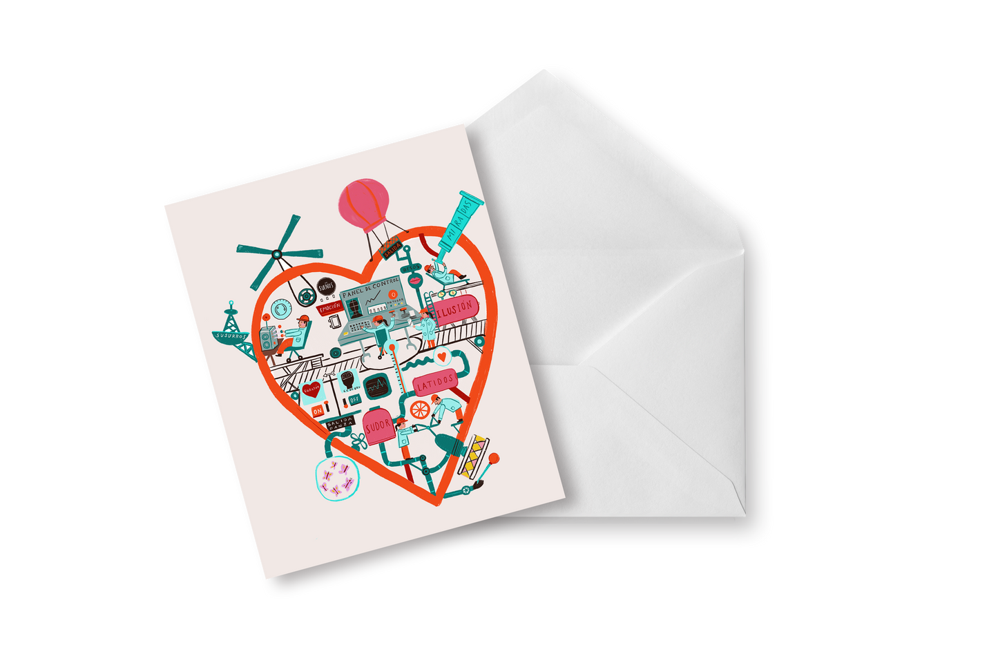 Tarjeta Máquina del amor
