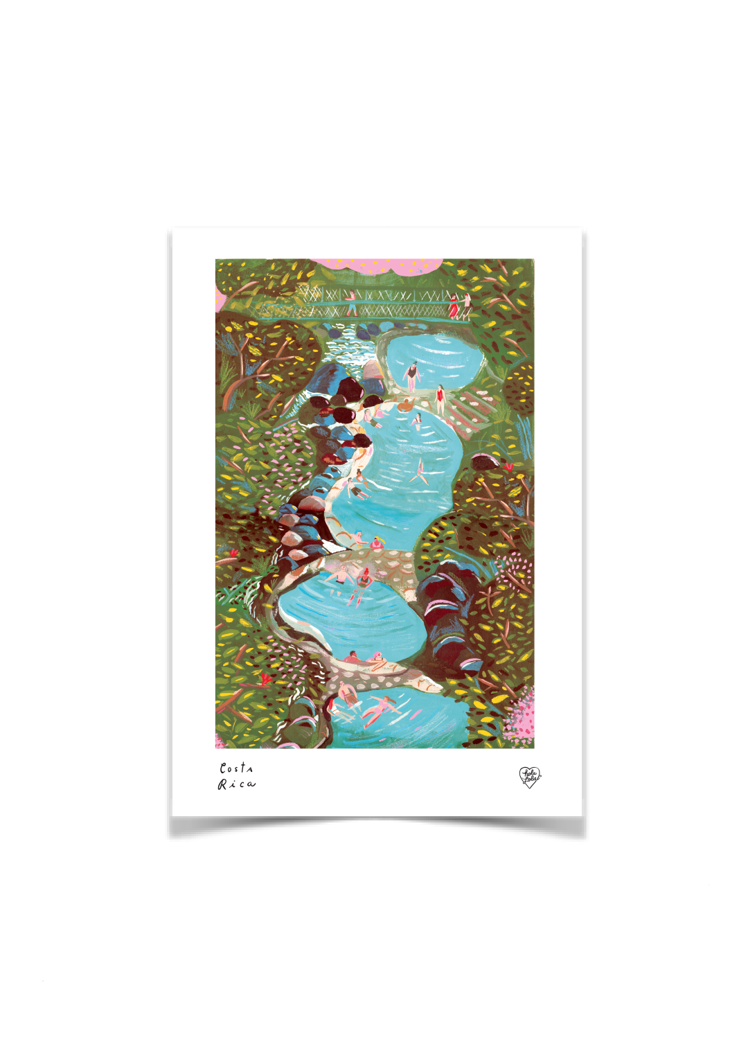 Termales Postcard