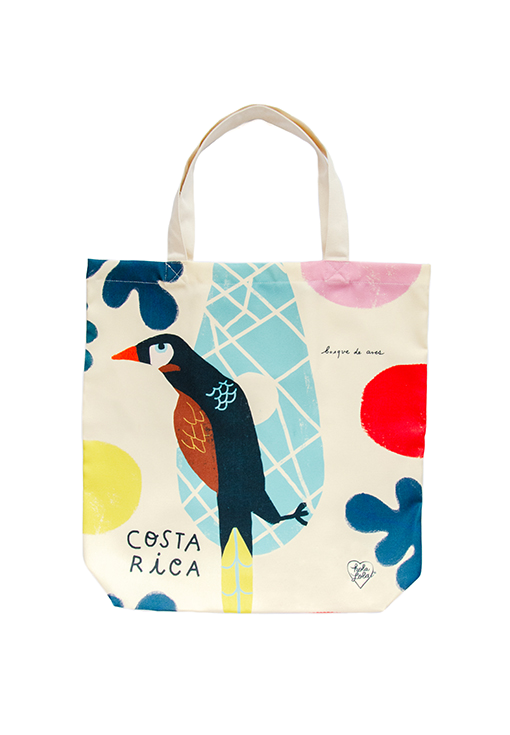 Nest Bag Travel Tote Bag inspired by Costa Rica's Oropendola birds