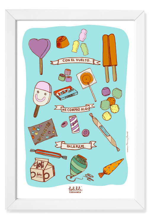 Pulpería Art Print