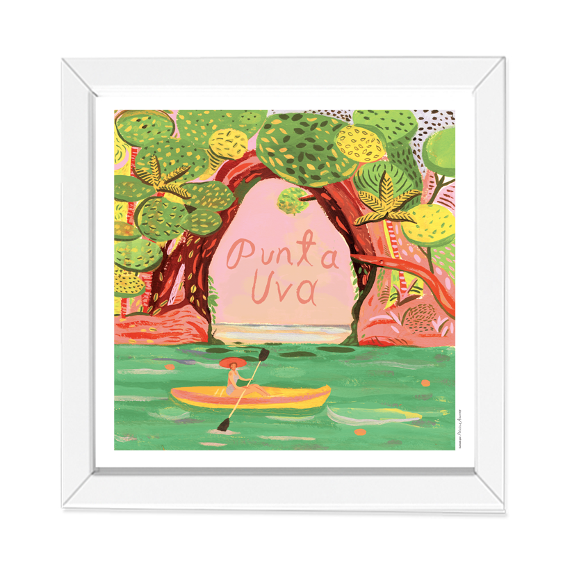 Punta Uva Art Print