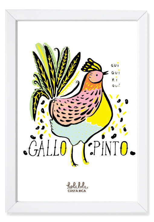Quiquiriquí Art Print