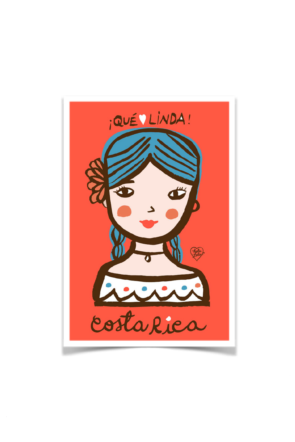 Campesina Postcard