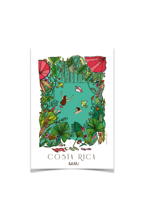 Pozas Postcard
