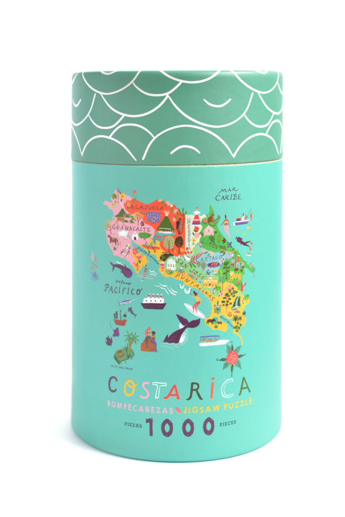 Map of Costa Rica Puzzle