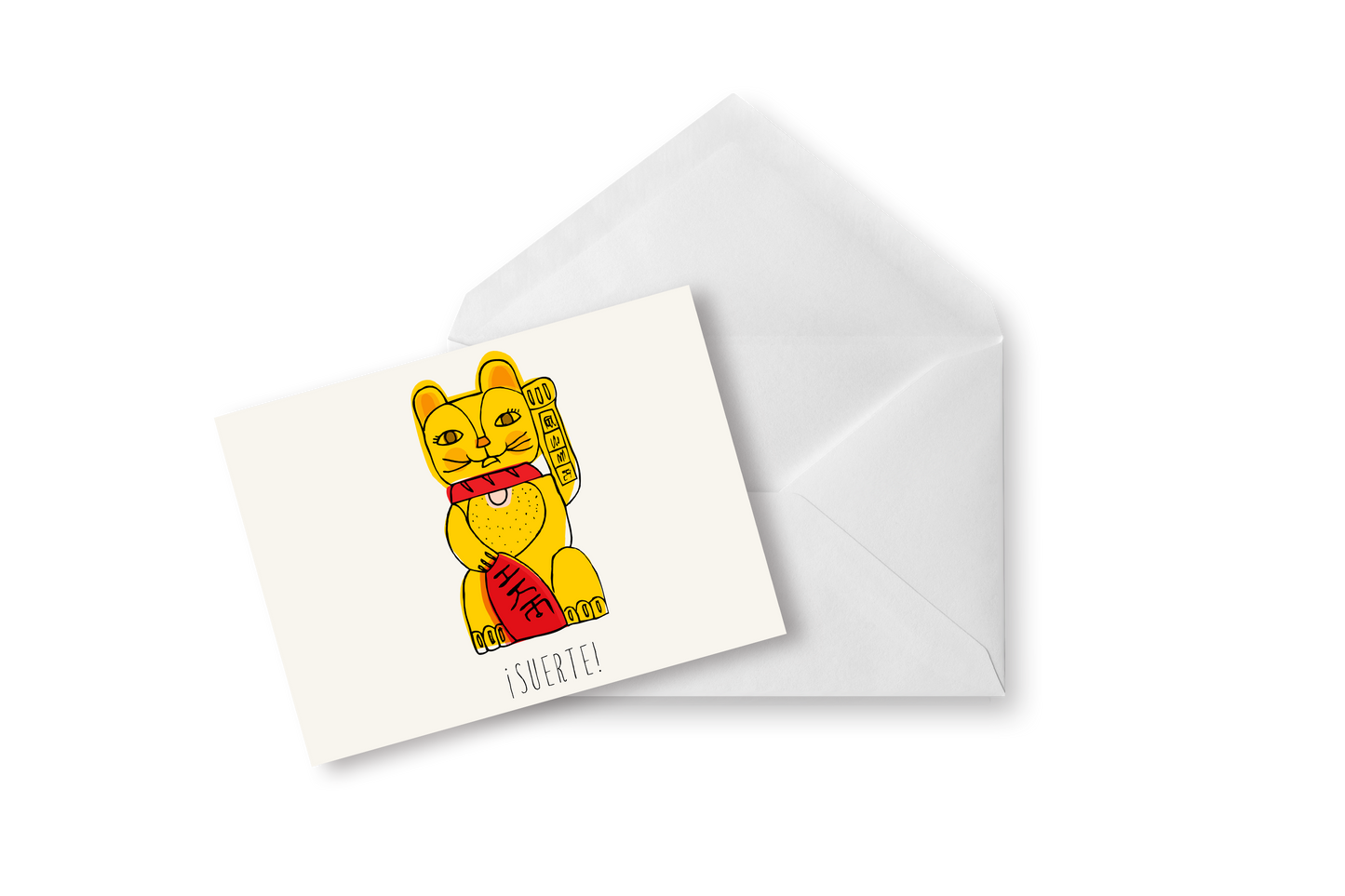 Tarjeta Gato Suerte