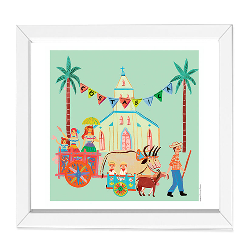 Costa Rica Art Print