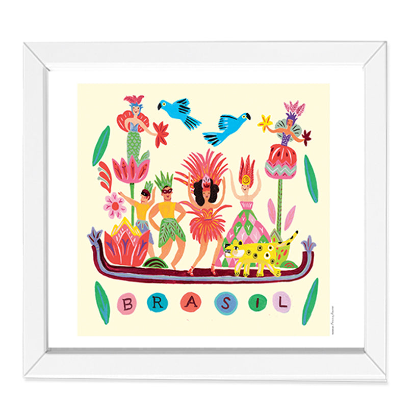 Brasil Art Print