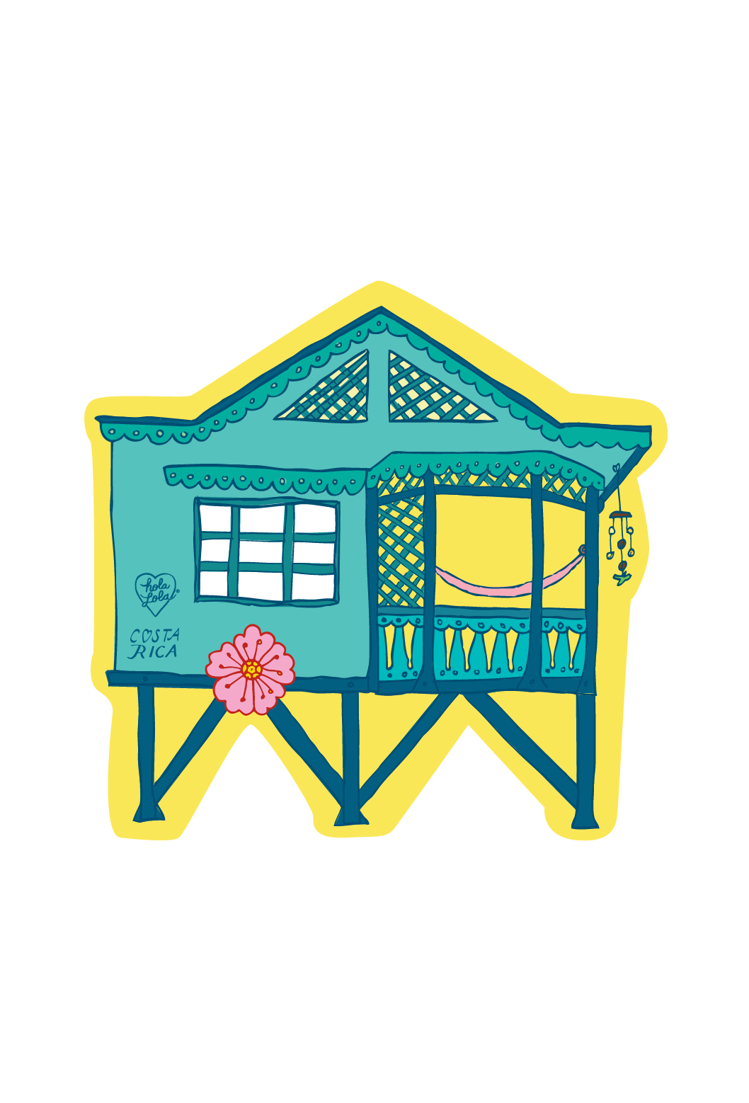 Casa Caribe Sticker