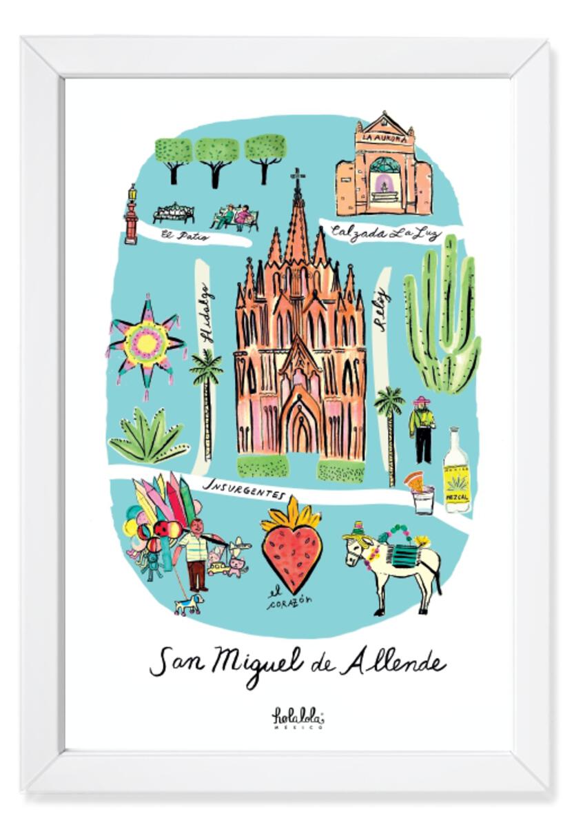 Mexico San Miguel de Allende Art Print