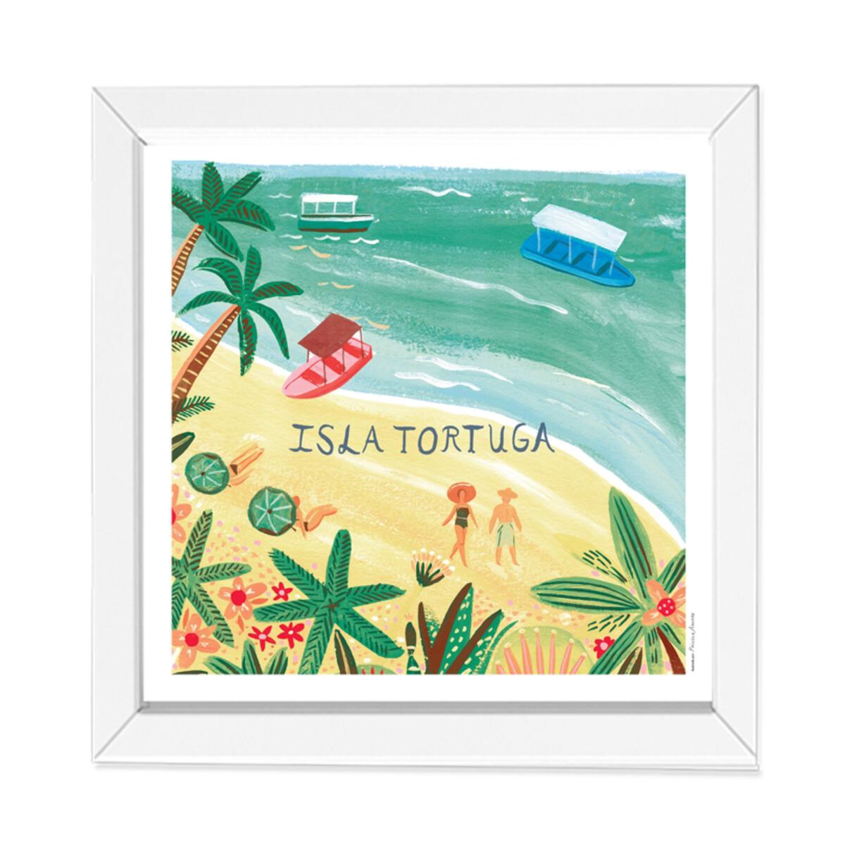 Isla Tortuga Art Print