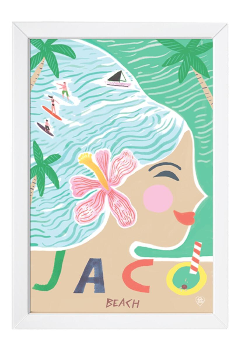 Jacó Beach Art Print