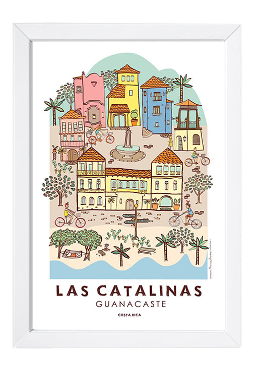 Las Catalinas Art Print