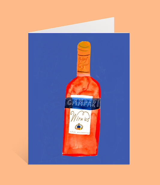 Tarjeta Campari with us