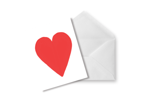 Tarjeta Valentine Corazón