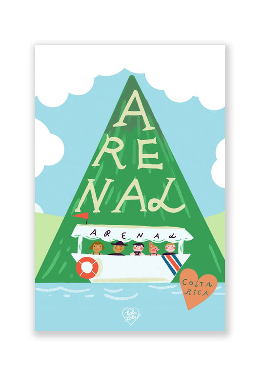 Postcard Arenal