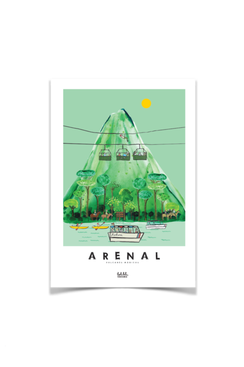 Arenal Postcard
