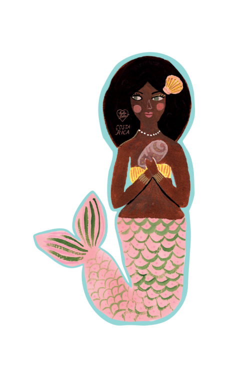 Sirena Caribe Sticker