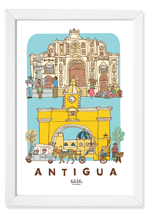 Guatemala Antigua Art Print
