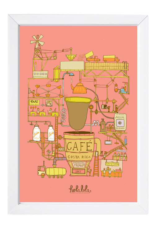 Café Chorreado Art Print