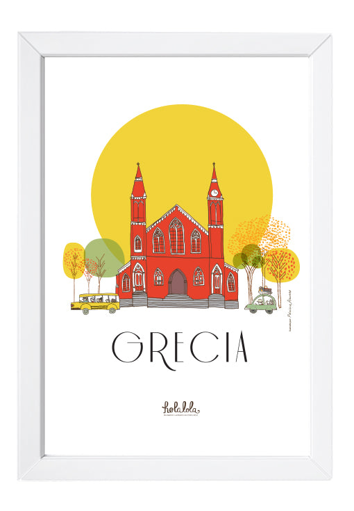 Grecia Art Print