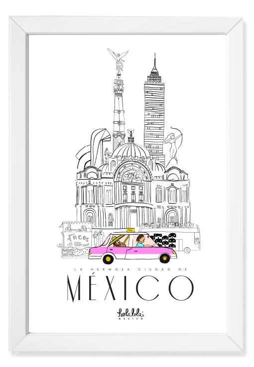 Ciudad de México Art Print