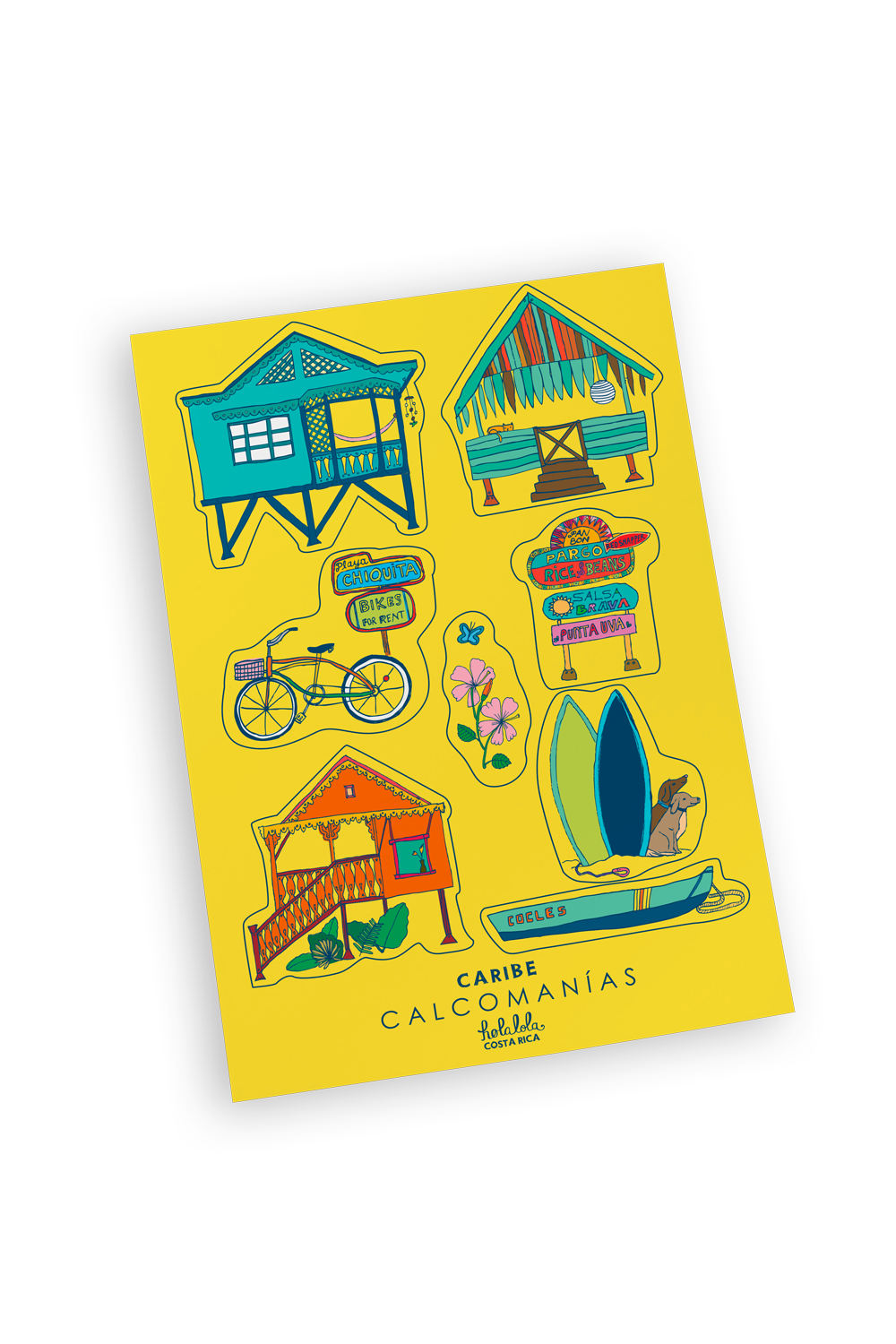 Caribe Sticker Set